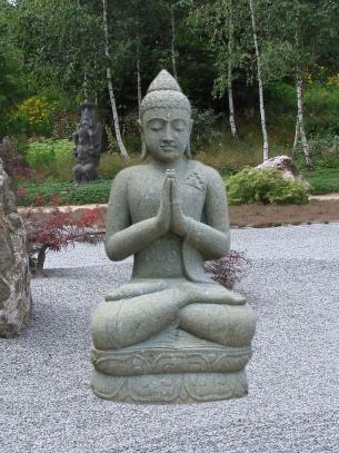 Sitzender Buddha " Begrüßung "